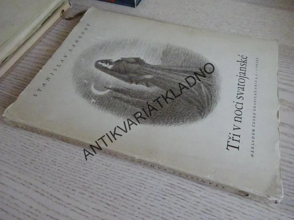 TŘI V NOCI SVATOJÁNSKÉ, STANISLAV LAHODNÝ, **an