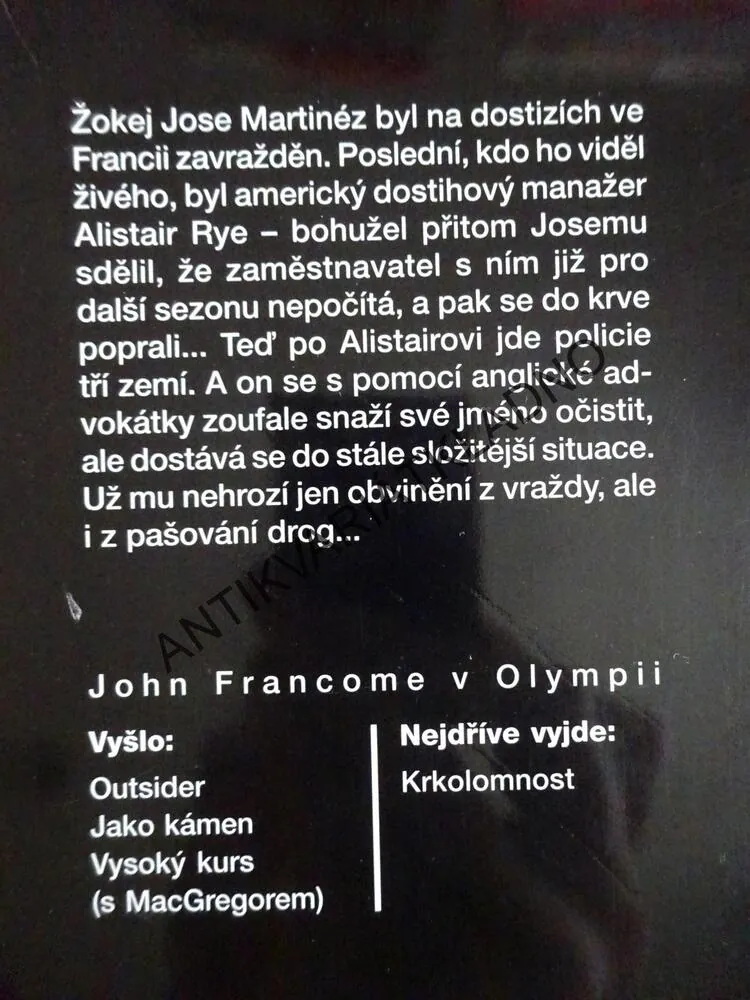 VYSOKÝ KURZ, JAMES MACGREGOR, JOHN FRANCOME, **an