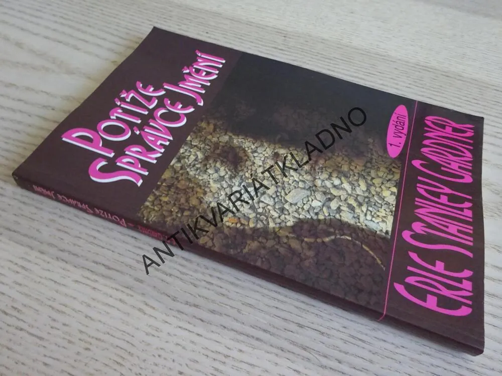 POTÍŽE SPRÁVCE JMĚNÍ, ERLE STANLEY GARDNER, **an