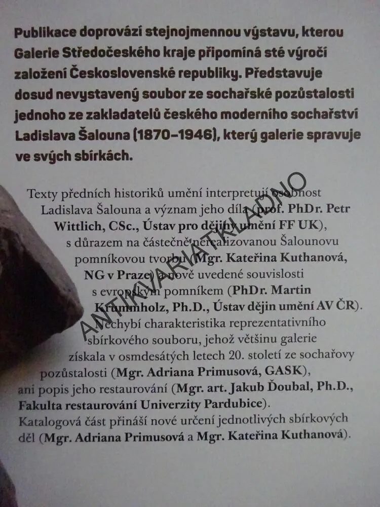 ŠALOUN, DOTEK OSUDU, THE TOUCH OF FATE, **an