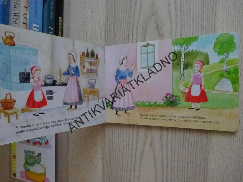 O ČERVENÉ KARKULCE, JANA SEMELKOVÁ, JARMILA MAREŠOVÁ, **an
