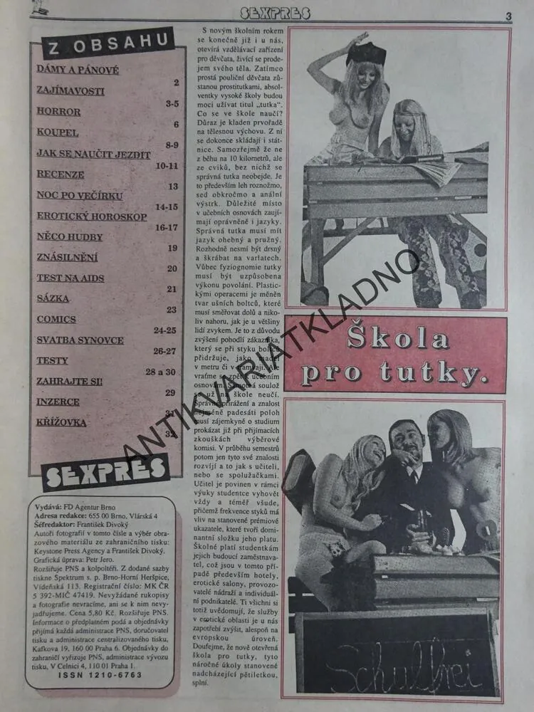 SEXPRES, 9/1993