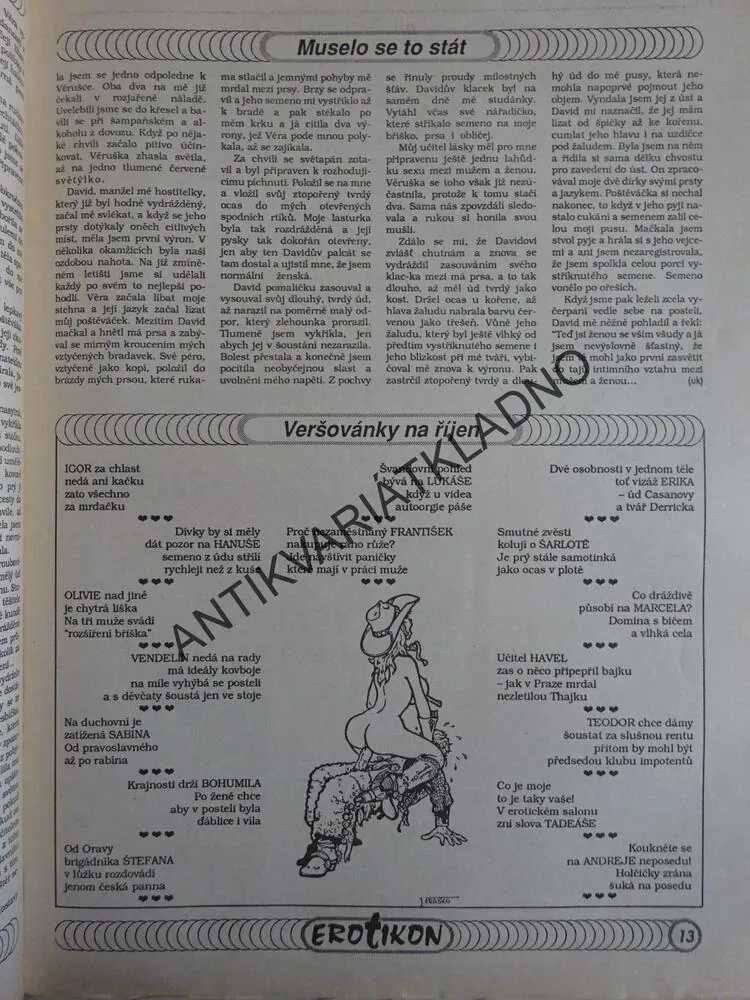 EROTIKON, 10/1994