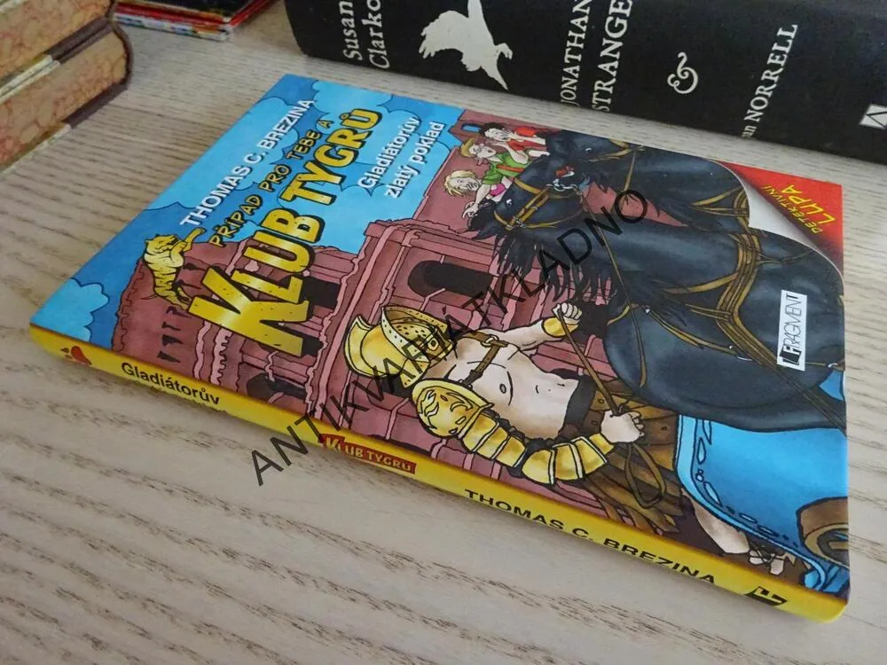 KLUB TYGRŮ, THOMAS BREZINA, GLADIÁTORŮV ZLATÝ POKLAD, VČ. LUPY, **an