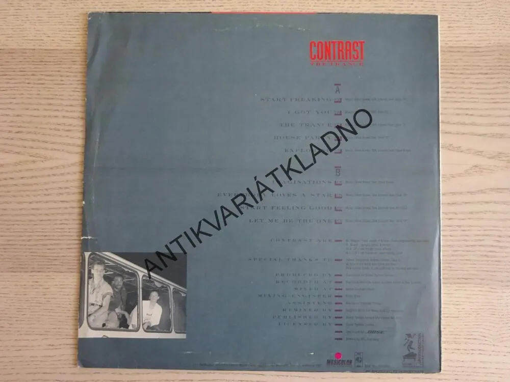 CONTRAST, THE TRANCE,  LP