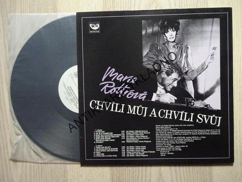 MARIE ROTTROVÁ, CHVÍLI MŮJ A CHVÍLI SVŮJ, LP