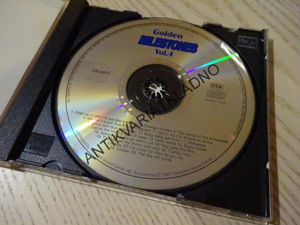 GOLDEN MILESTONES VOL. 4, CD HUDBA