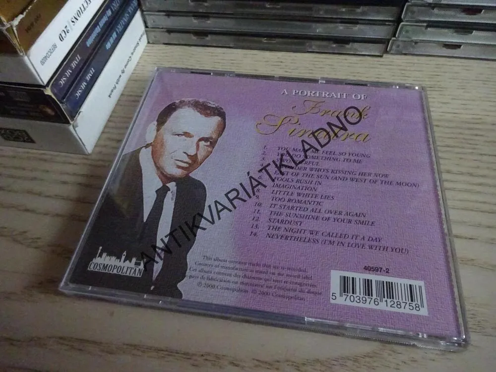 A PORTRAIT OF FRANK SINATRA, CD HUDBA