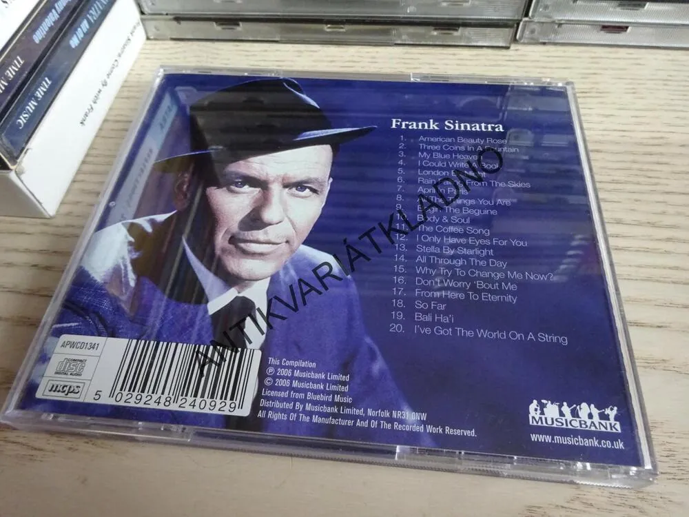 BEGIN THE BEGUINE, FRANK SINATRA, CD HUDBA