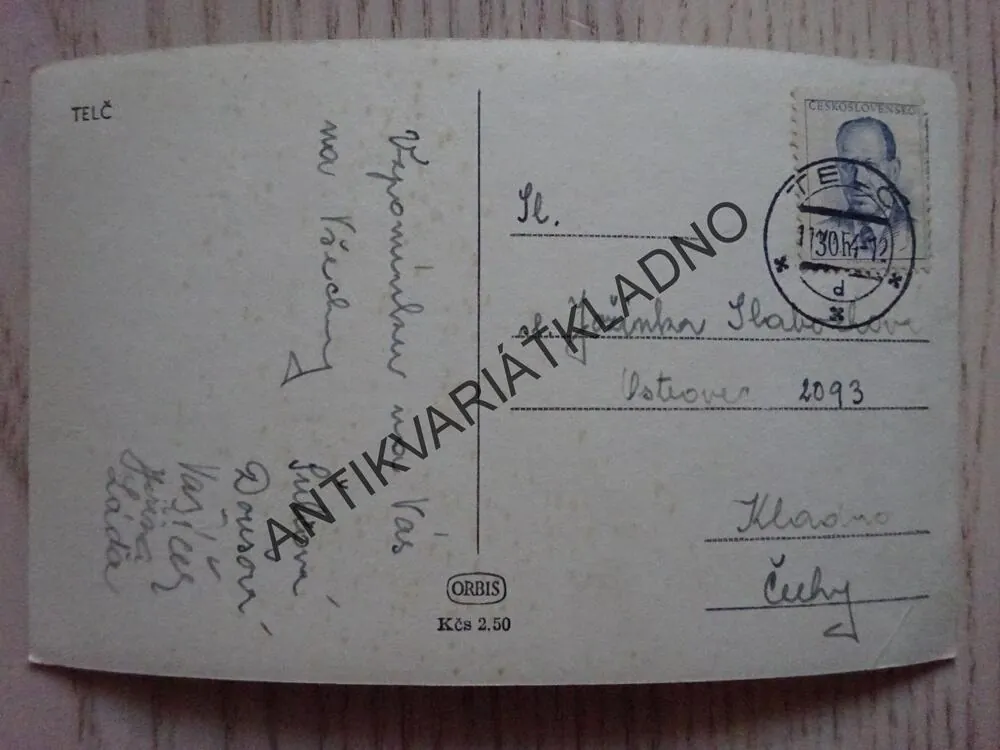 TELČ, 1954, OKRES JIHLAVA