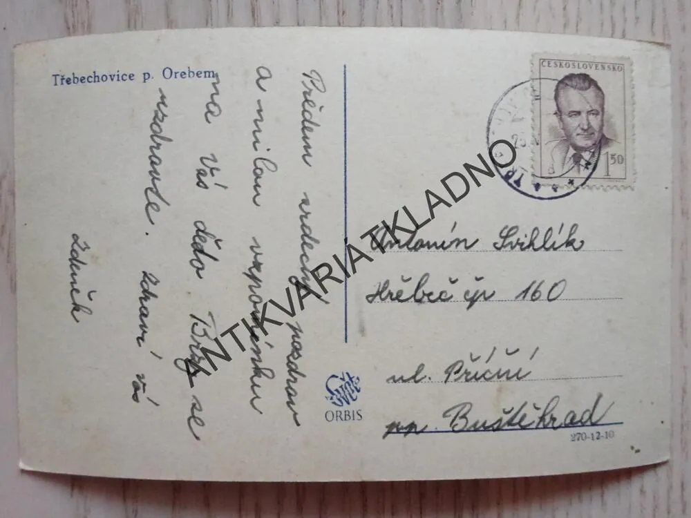 TŘEBECHOVICE POD OREBEM, OKRES HRADEC KRÁLOVÉ