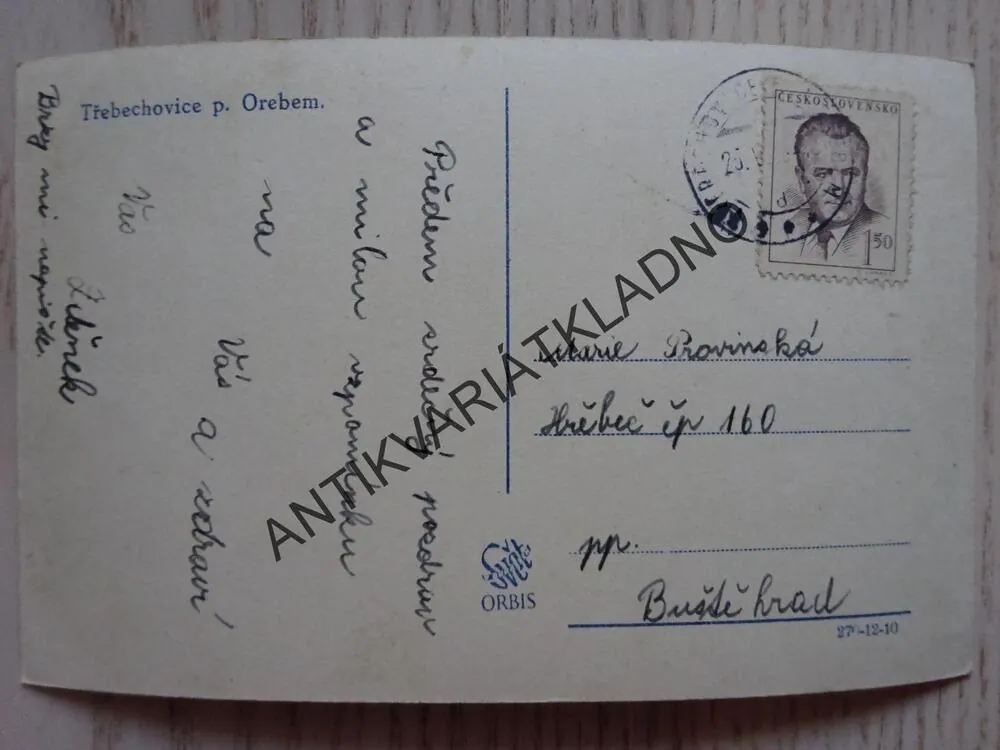 TŘEBECHOVICE POD OREBEM, OKRES HRADEC KRÁLOVÉ