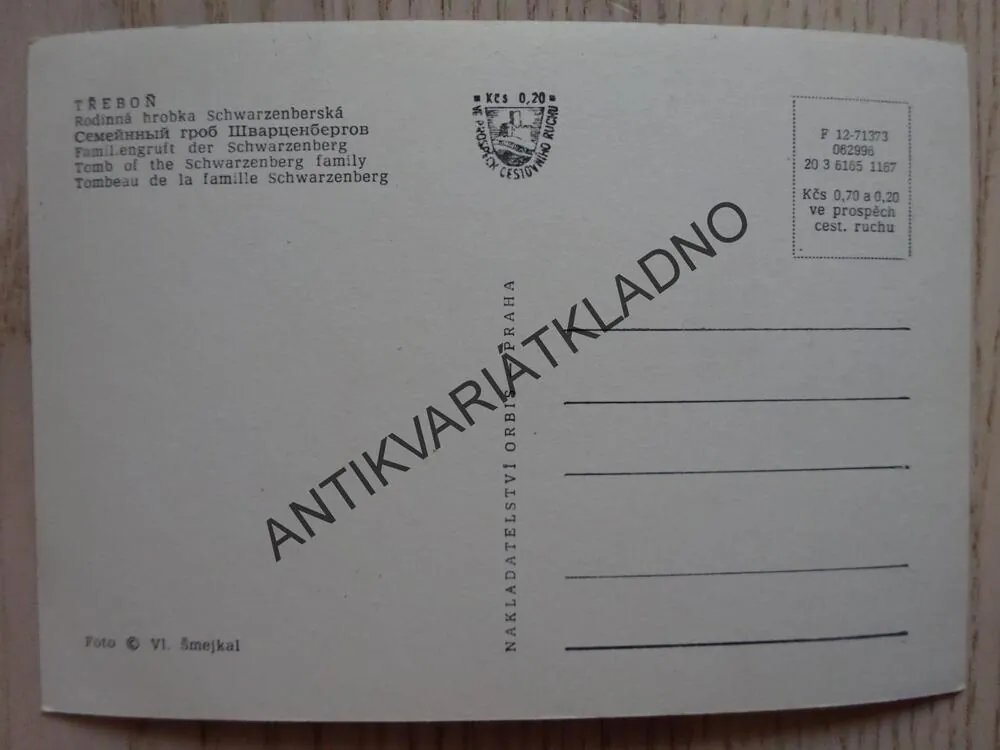 TŘEBOŇ, RODINNÁ HROBKA SCHWARZENBERSKÁ, OKRES JIDŘICHŮV HRADEC