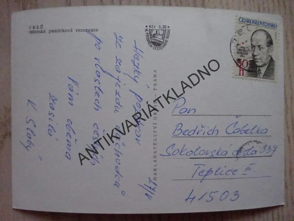 TELČ, MĚSTSKÁ PAMÁTKOVÁ REZERVACE, OKRES JIHLAVA