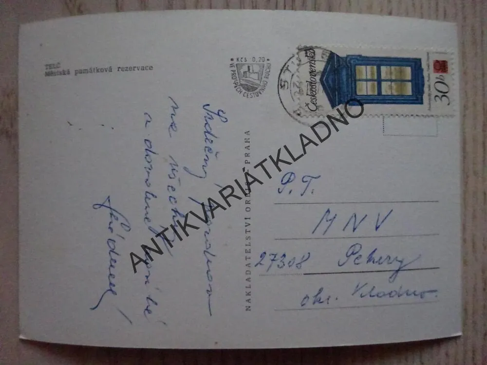 TELČ, MĚSTSKÁ PAMÁTKOVÁ REZERVACE, OKRES JIHLAVA