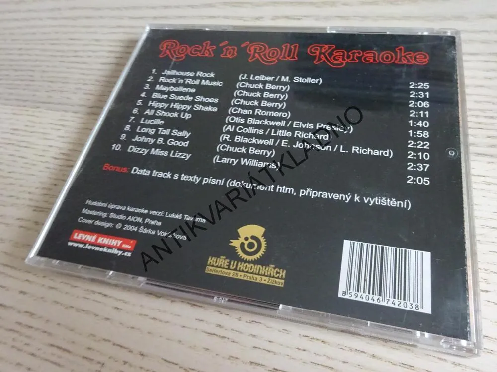 ROCK'N'ROLL KARAOKE, CD HUDBA