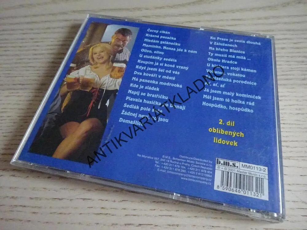 V HOSPODĚ 11., ORIGINAL CZECH PUB SONGS, CD HUDBA
