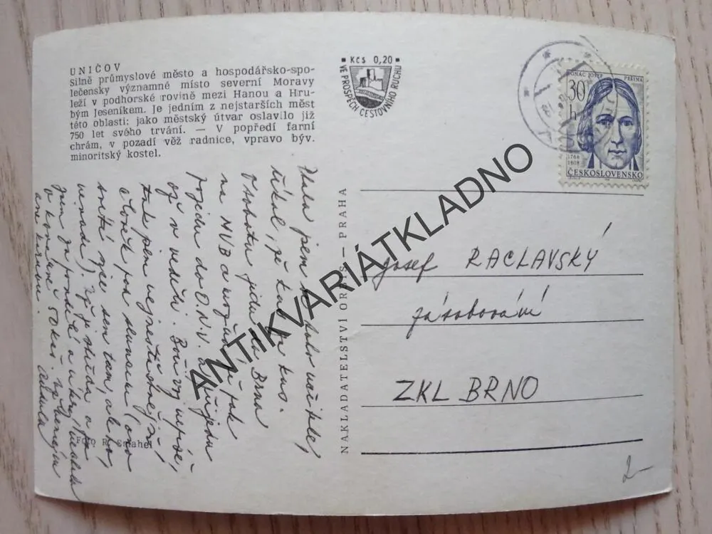 UNIČOV, OKRES OLOMOUC