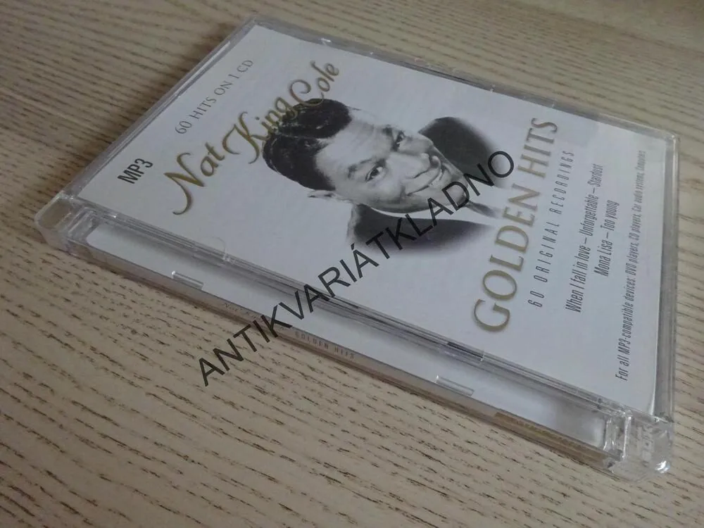 NAT KING COLE, GOLDEN HITS, 60 HITS ON 1 CD, CD HUDBA