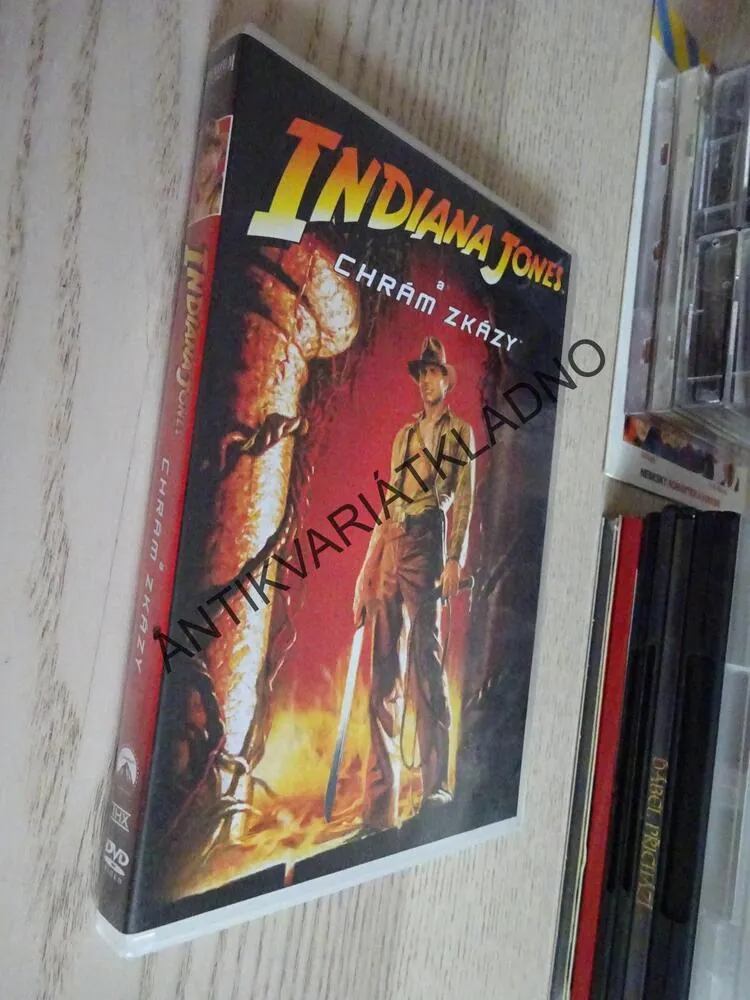 INDIANA JONES A CHRÁM ZKÁZY, DVD FILM