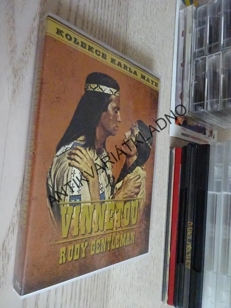 VINNETOU RUDÝ GENTLEMAN, DVD FILM