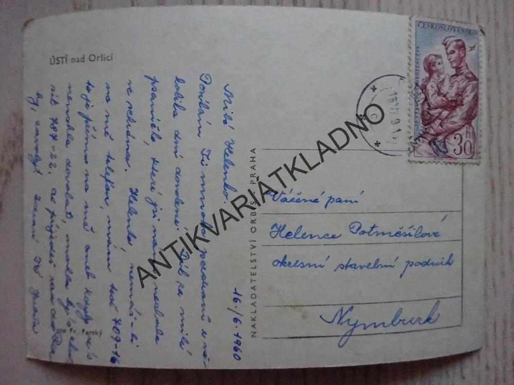 ÚSTÍ NAD ORLICÍ, 1960
