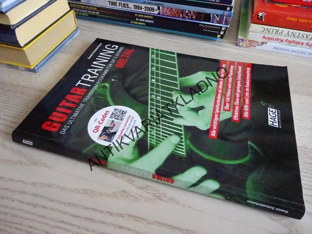 GUITAR TRAINING, METAL, KYTARA, AKORDY, NĚMECKY, **an