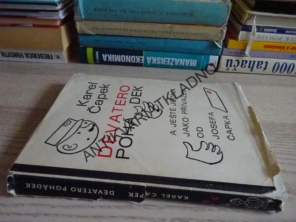 DEVATERO POHÁDEK A JEŠTĚ JEDNA JAKO PŘÍVAŽEK OD JOSEFA ČAPKA, KAREL ČAPEK, **an