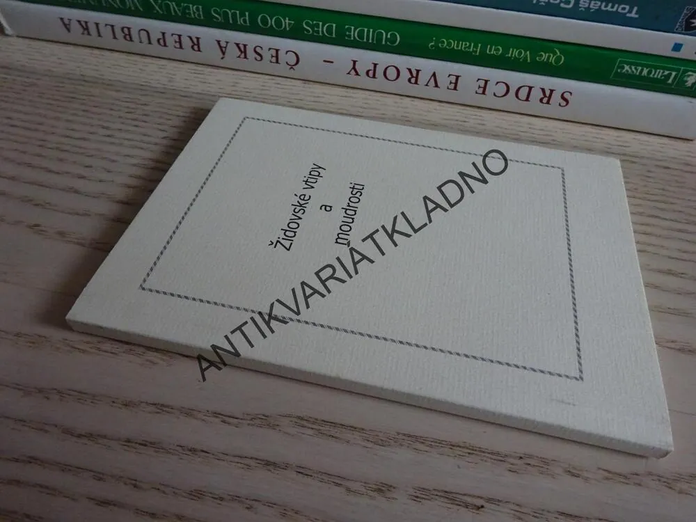 ŽIDOVSKÉ VTIPY A MOUDROSTI, **an