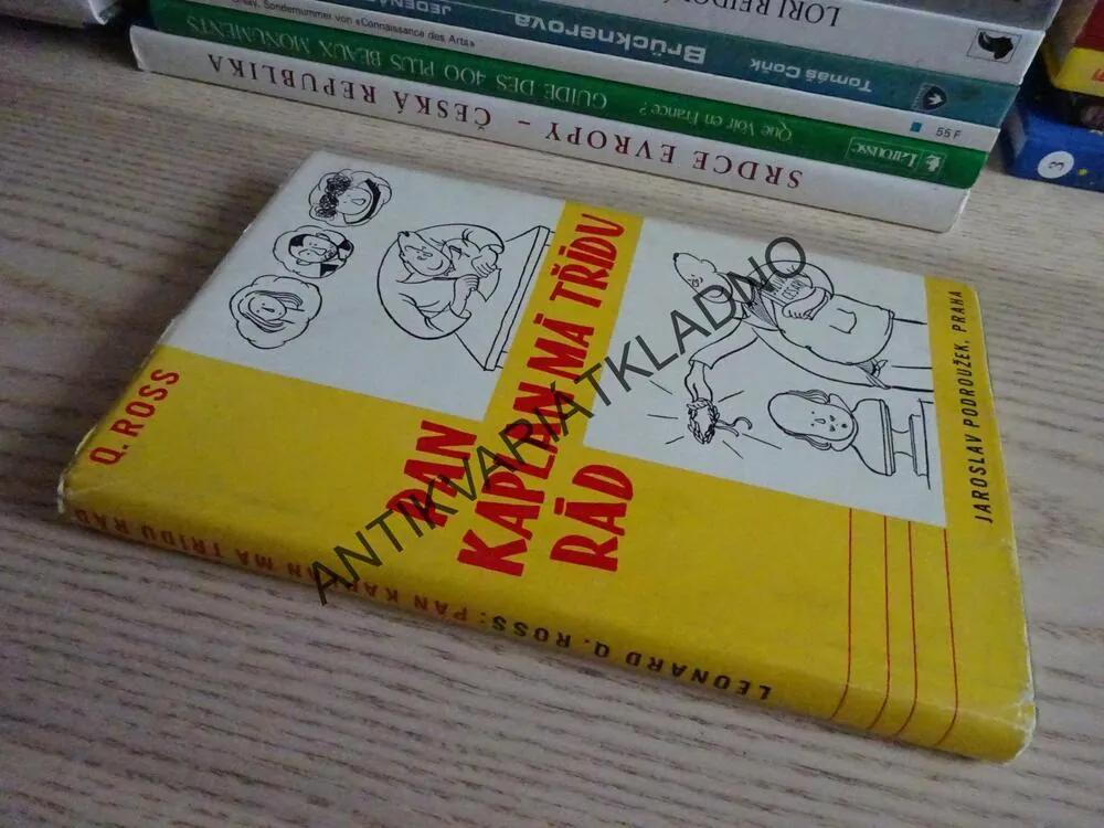 PAN KAPLAN MÁ TŘÍDU RÁD, Q. ROSS, **an