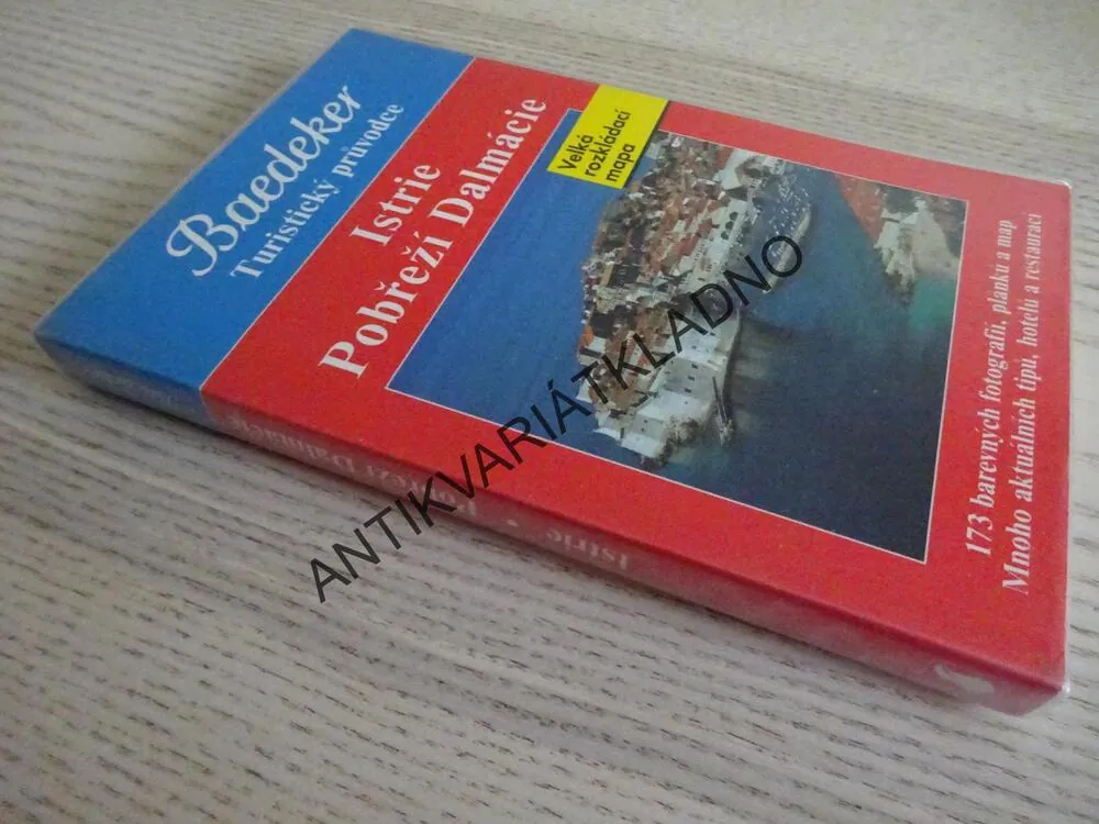 ISTRIE, POBŘEŽÍ DALMÁCIE, BAEDEKER, **an