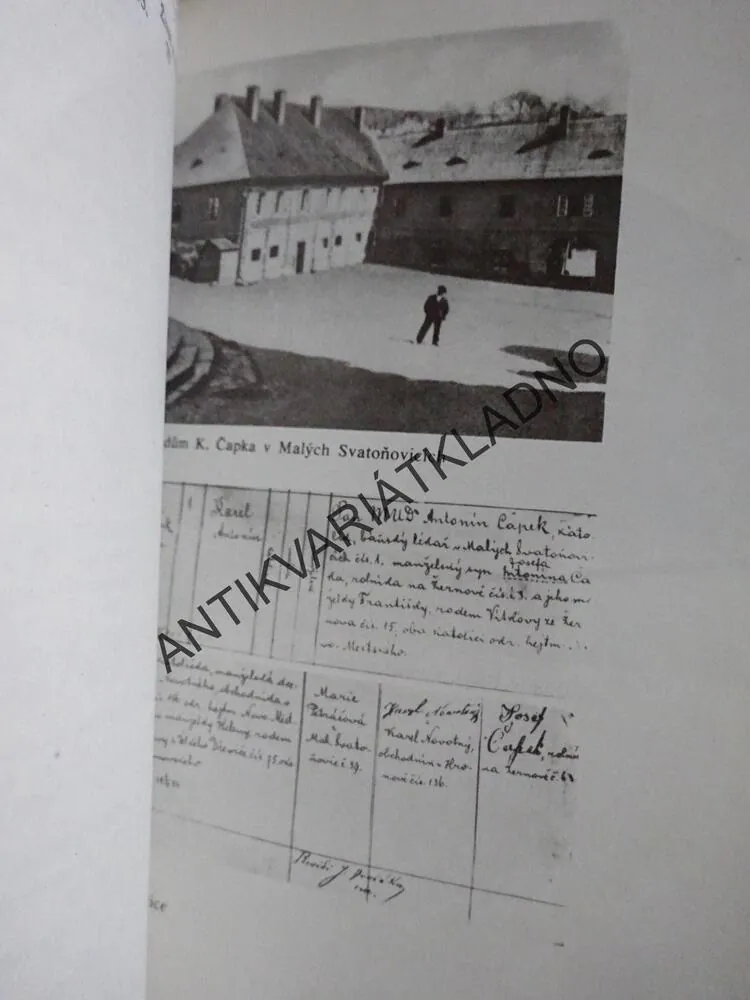 ŽIVOT A DÍLO V DATECH, MIROSLAV HALÍK, KAREL ČAPEK, **an