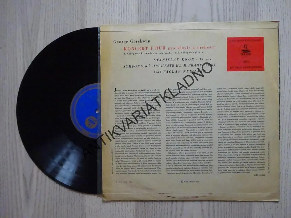 GEORGE GERSHWIN, KONCERT F-DUR