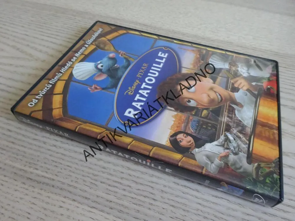 RATATOUILLE, DISNEY PIXAR, DVD FILM