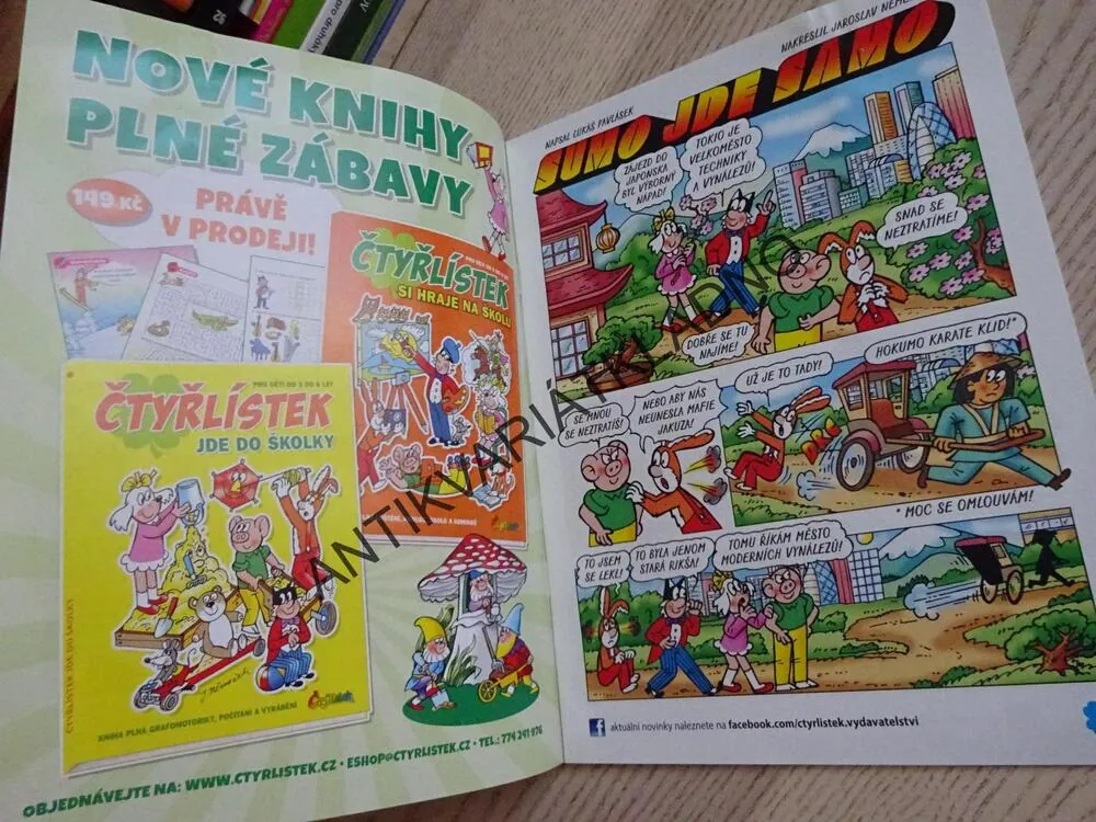 ČTYŘLÍSTEK 741 - SUMO JDE SAMO
