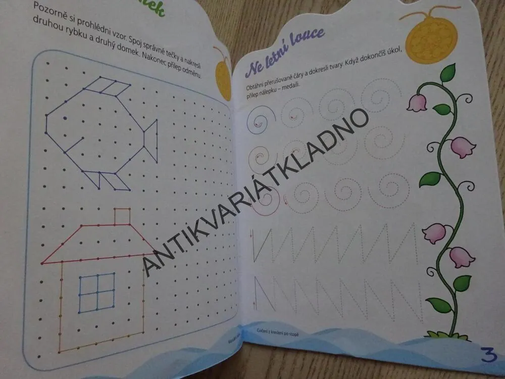 CESTIČKY, 6 LET, VZDĚLÁVACÍ SEŠIT A NÁLEPKY