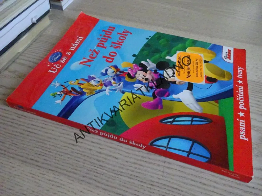 NEŽ PŮJDU DO ŠKOLY, UČ SE S NÁMI, UČÍME SE S DISNEY, MICKEY MOUSE, **an