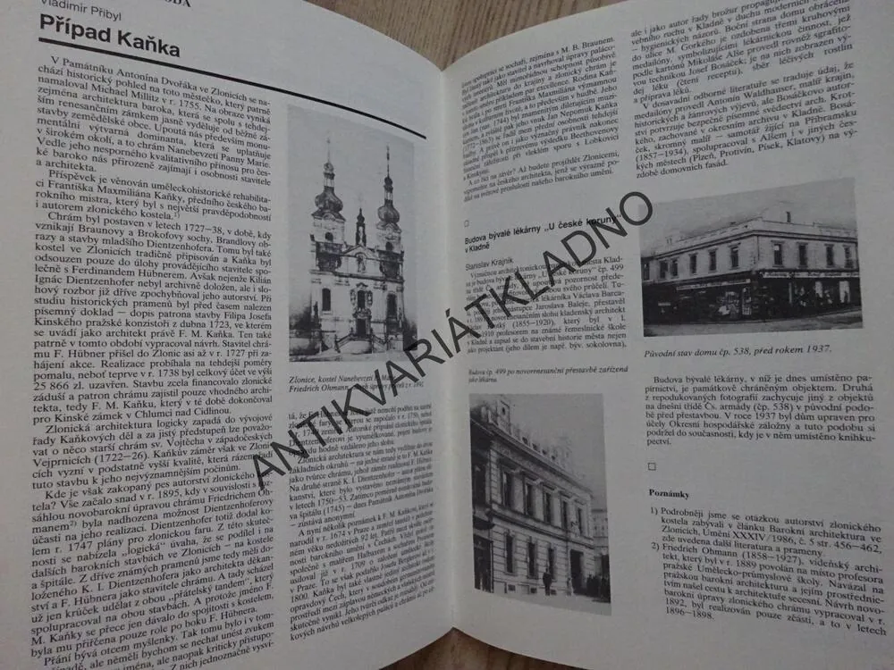KULTURNÍ ROZHLEDY KLADENSKA 1989, **an