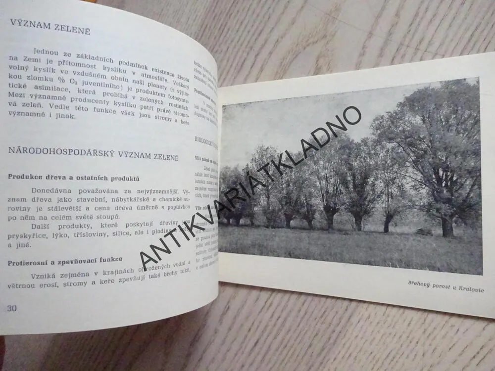 OCHRANA PŘÍRODY NA KLADENSKU, KAREL FRIEDL, **an
