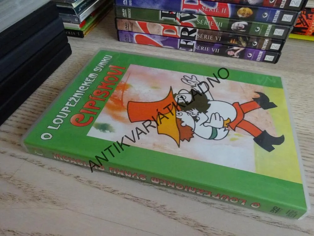 O LOUPEŽNICKÉM SYNKU CIPÍSKOVI, DVD FILM