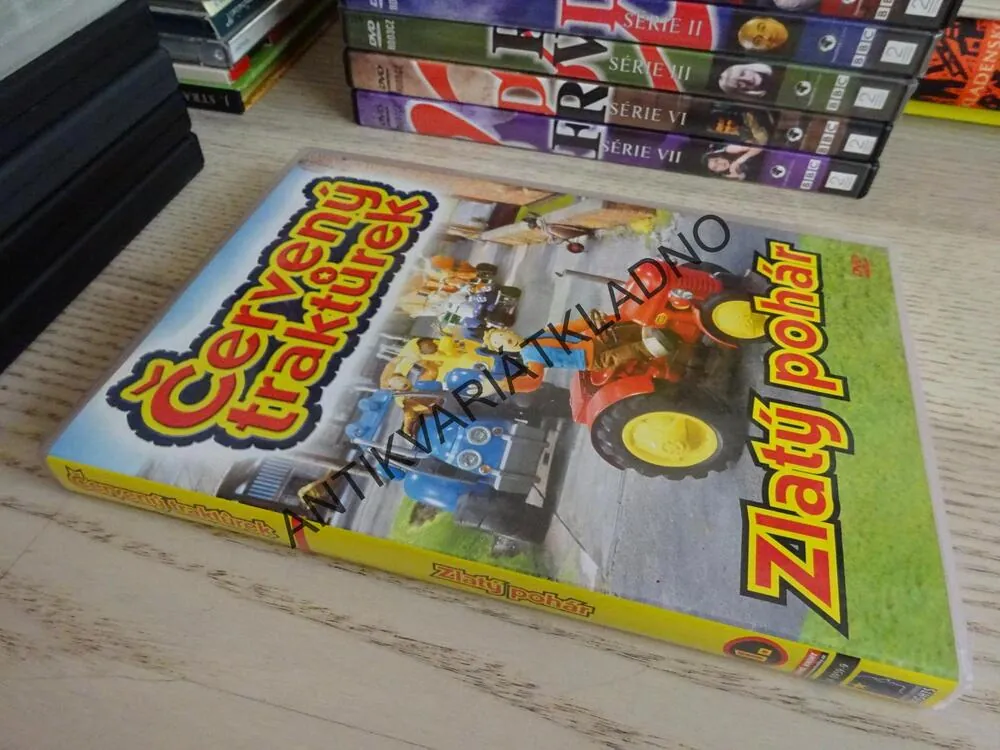 ČERVENÝ TRAKTŮREK, ZLATÝ POHÁR, DVD FILM
