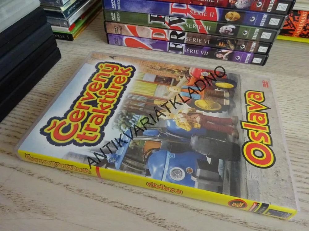 ČERVENÝ TRAKTŮREK, OSLAVA, DVD FILM