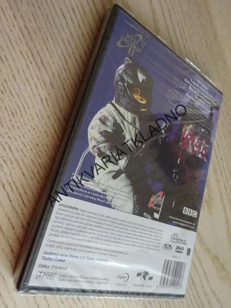 ČERVENÝ TRPASLÍK II., DVD FILM