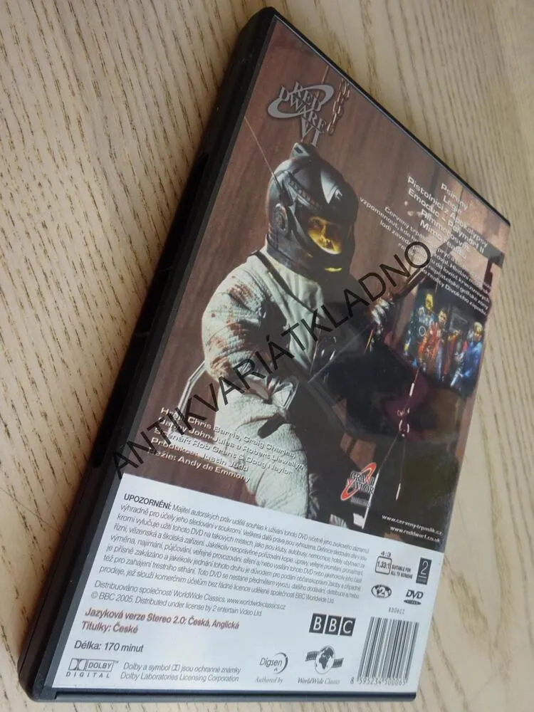 ČERVENÝ TRPASLÍK VI., DVD FILM