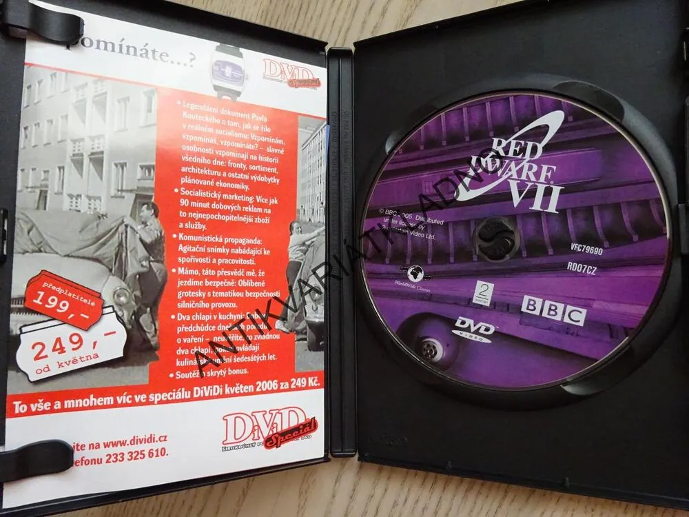 ČERVENÝ TRPASLÍK VII., DVD FILM