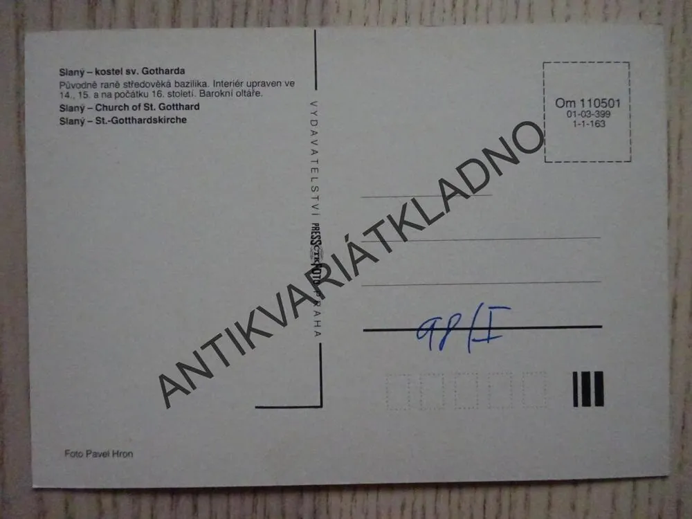 SLANÝ, KOSTEL SV. GOTHARDA, OKRES KLADNO