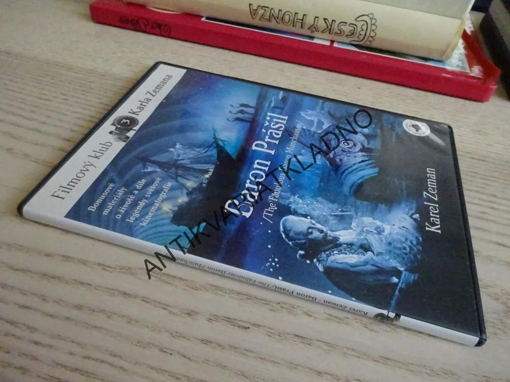 BARON PRÁŠIL, KAREL ZEMAN, DVD FILM