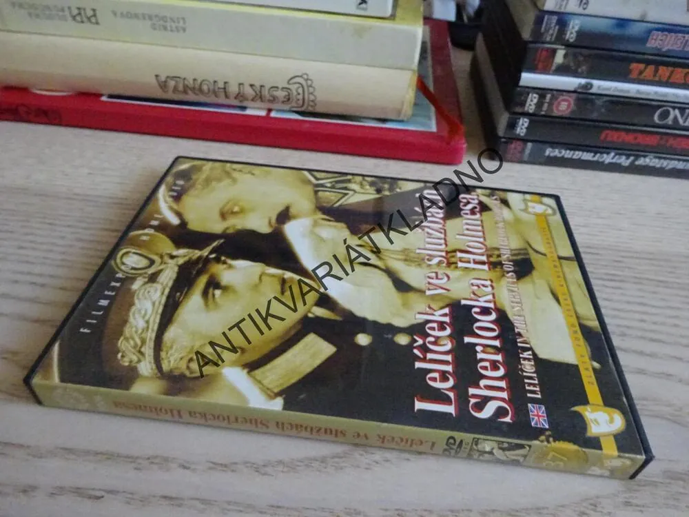 LELÍČEK VE SLUŽBÁCH SHERLOCKA HOLMESA, DVD FILM ČR