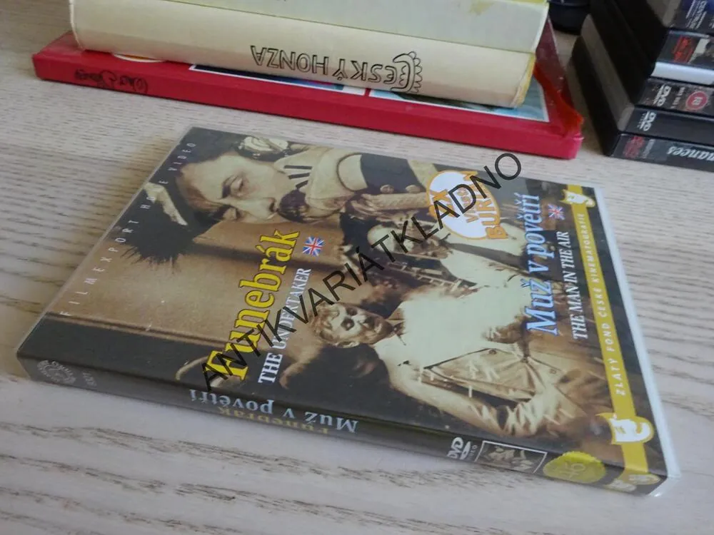 FUNEBRÁK, MUŽ V POVĚTŘÍ, 2X VLASTA BURIAN, DVD FILM ČR