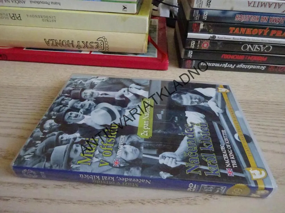 MUŽI V OFFSIDU, NAČERADEC, KRÁL KIBICŮ, 2X NAČERADEC, DVD FILM ČR